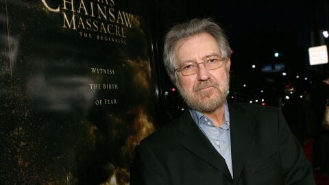 Tobe Hooper en la premiere de "La masacre de Texas"
