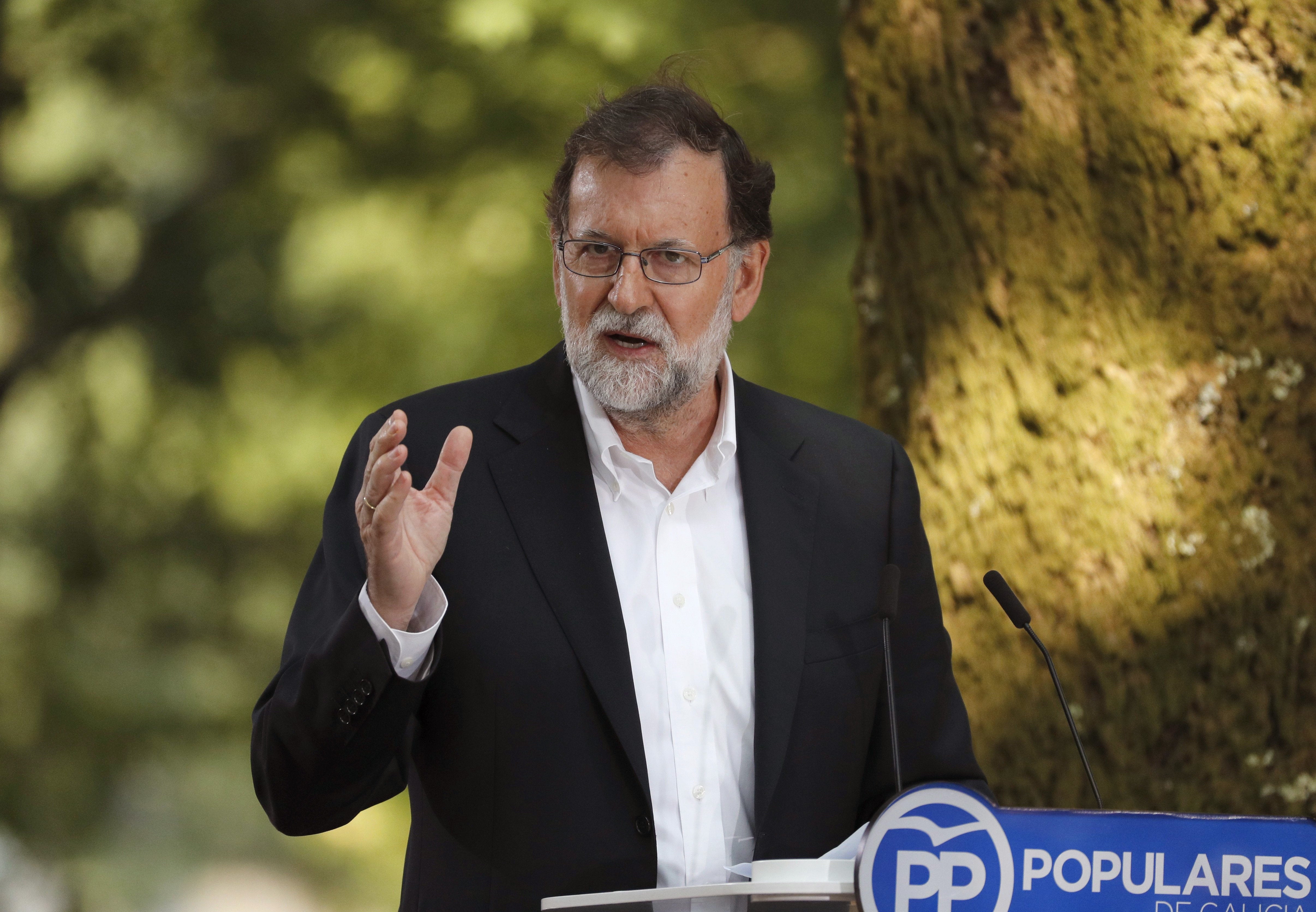 Rajoy: "Estuvimos donde teníamos que estar. Las afrentas no las escuchamos" Rajoy: "Estuvimos donde teníamos que estar. Las afrentas no las escuchamos"