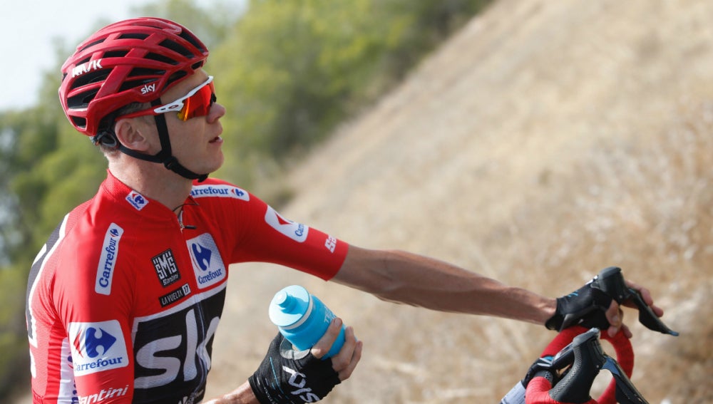 Chris Froome, en la Vuelta