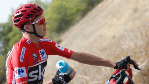Chris Froome, en la Vuelta