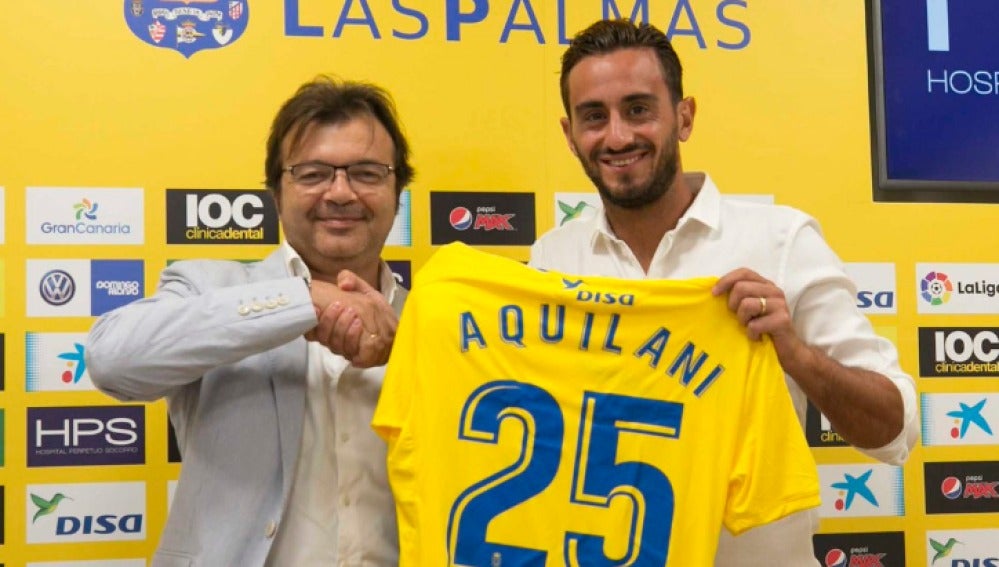 Alberto Aquilani, nuevo jugador de Las Palmas.