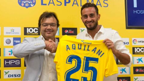Alberto Aquilani, nuevo jugador de Las Palmas.