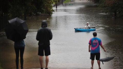 Inundaciones a causa de la tormenta tropical 'Harvey'