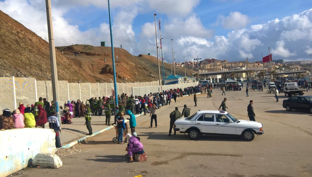 Frontera de Marruecos con Ceuta