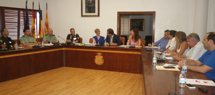Reunión de la Junta Local de Seguridad de Santa Pola Reunión de la Junta Local de Seguridad de Santa Pola