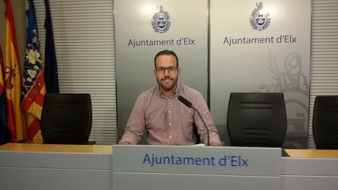 H&eacute;ctor D&iacute;ez, concejal de Promoci&oacute;n Econ&oacute;mica y Empleo en el Ayuntamiento de Elche 