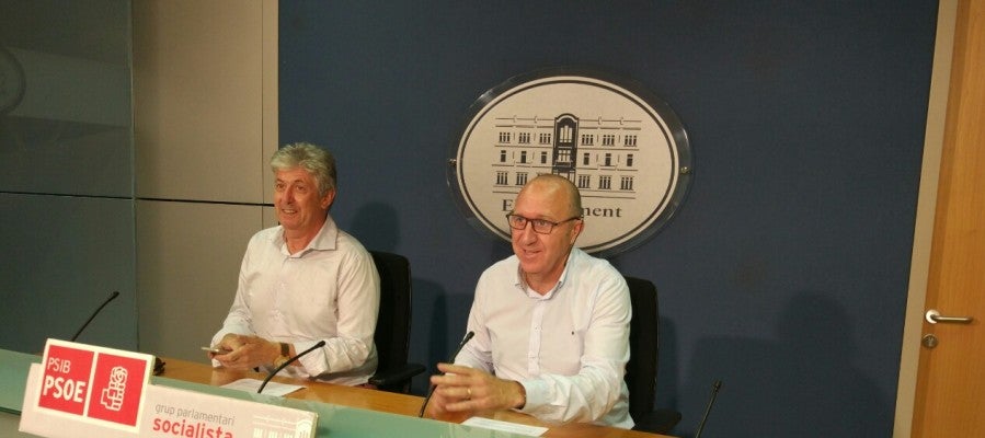 El portavoz del PSIB, Andreu Alcover El portavoz del PSIB, Andreu Alcover