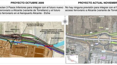 Proyecto de la duplicaci&oacute;n carretera N-338 Aeropuerto Alicante - Elche