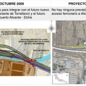 Proyecto de la duplicación carretera N-338 Aeropuerto Alicante - Elche