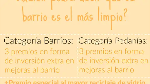 Mi barrio, el más limpio Campaña "Mi barrio, el más limpio"