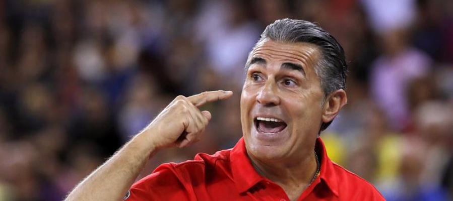 El seleccionador español, Sergio Scariolo El seleccionador español, Sergio Scariolo
