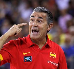 El seleccionador español, Sergio Scariolo El seleccionador español, Sergio Scariolo