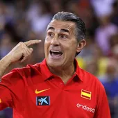 El seleccionador español, Sergio Scariolo El seleccionador español, Sergio Scariolo