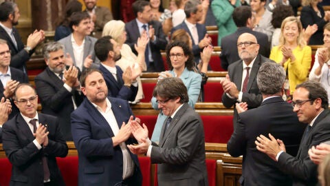 El presidente de la Generalitat, Carles Puigdemont