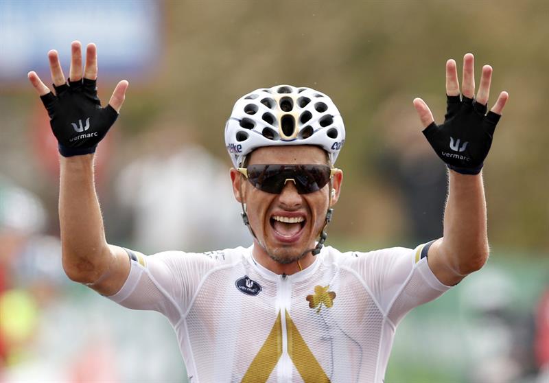 Denifl logra la victoria y Contador se luce en el alto de Los Machucos Denifl logra la victoria y Contador se luce en el alto de Los Machucos