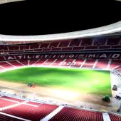 Espectacular 'time lapse' del Atlético: así colocaron el césped en el Wanda Metropolitano