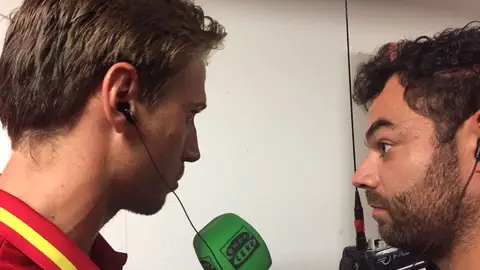 El lateral de la Selección, Nacho Monreal. El lateral de la Selección, Nacho Monreal.