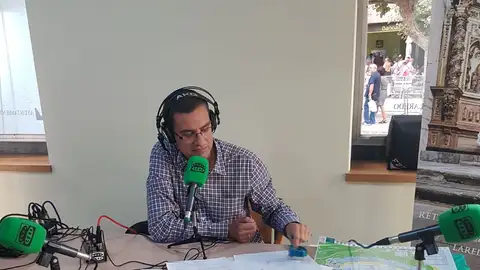 'Cantabria en la Onda' desde la Oficina de Turismo de Laredo con motivo de la Batalla de Flores 'Cantabria en la Onda' desde la Oficina de Turismo de Laredo con motivo de la Batalla de Flores