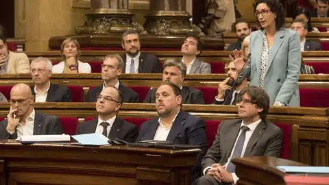 Pleno del Parlament para que se debata y vote la Ley del Referéndum Pleno del Parlament para que se debata y vote la Ley del Referéndum