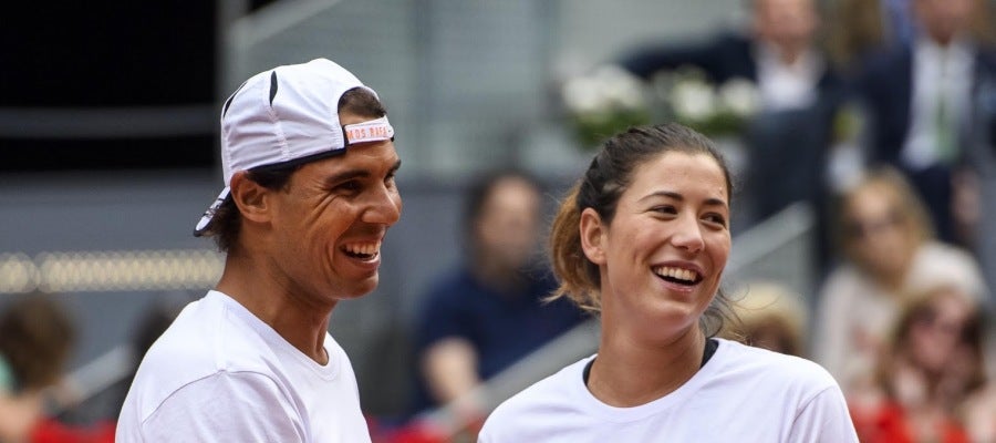 Rafa Nadal y Garbiñe Muguruza Rafa Nadal y Garbiñe Muguruza