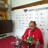 Abraham García, entrenador Gimnástica Segoviana Abraham García, entrenador Gimnástica Segoviana