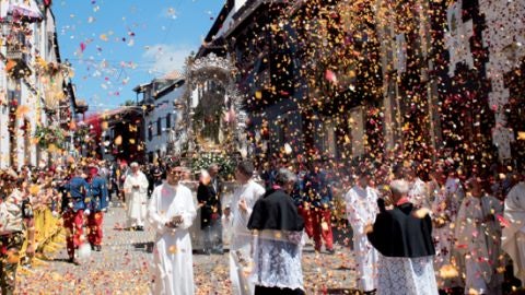Celebraciones en Teror, Gran Canaria, el D&iacute;a del Pino