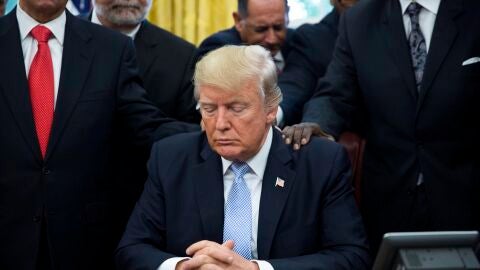 El presidente estadounidense, Donald Trump