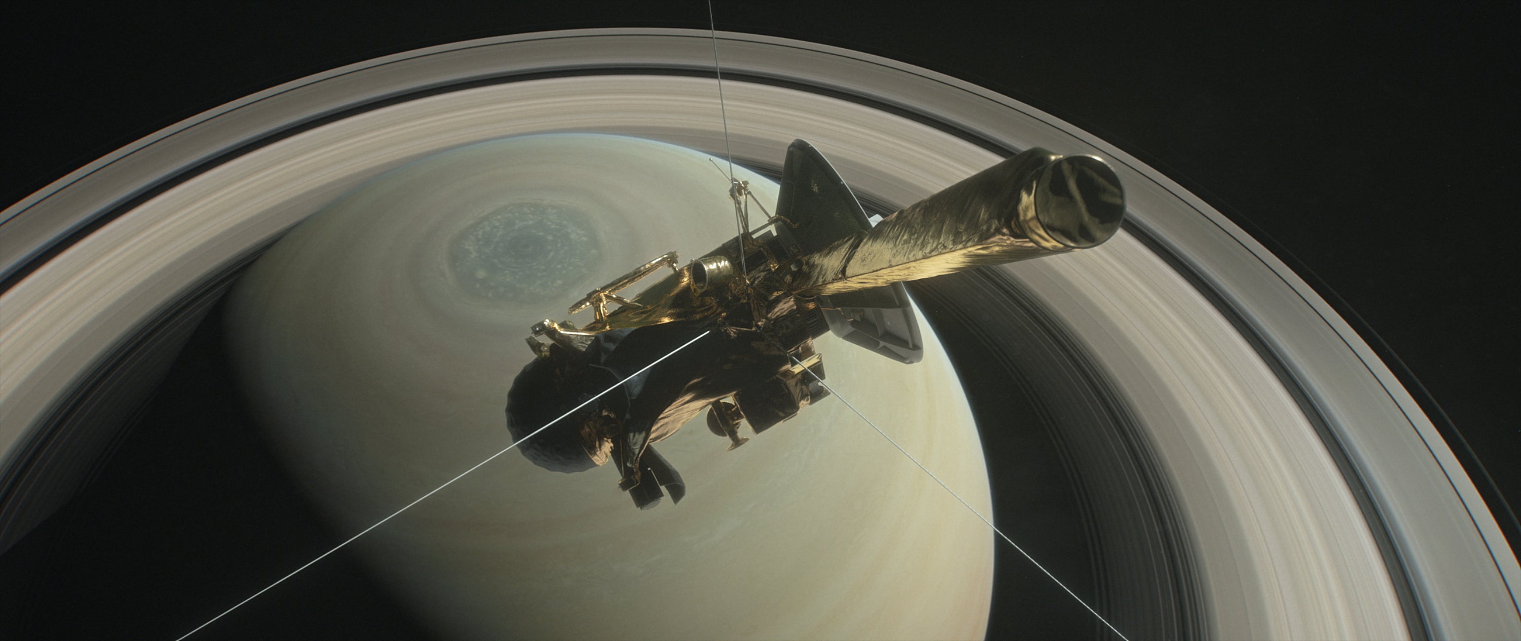La NASA anuncia la desintegración de la sonda Cassini en la atmósfera de Saturno La NASA anuncia la desintegración de la sonda Cassini en la atmósfera de Saturno