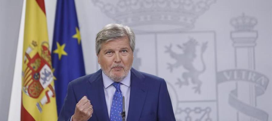 El portavoz del Gobierno, Íñigo Méndez de Vigo El portavoz del Gobierno, Íñigo Méndez de Vigo