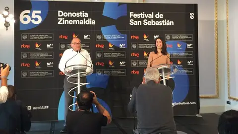 Presentación de la 65 edición del Festival de Cine de San Sebastián Presentación de la 65 edición del Festival de Cine de San Sebastián