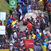 Contador, subiendo L'Angliru Contador, subiendo L'Angliru