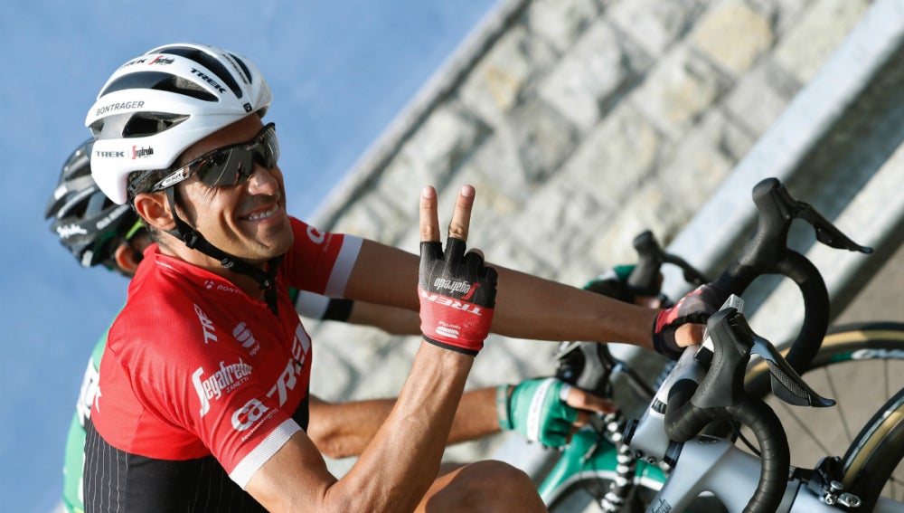 Alberto Contador, en la Vuelta