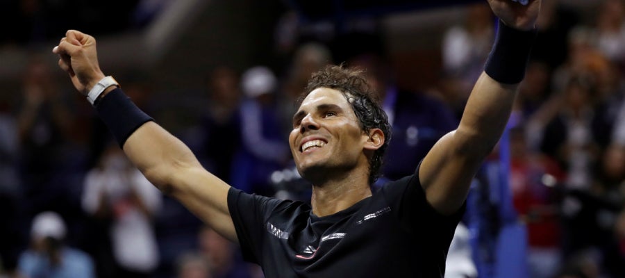 Rafa Nadal, feliz Rafa Nadal, feliz