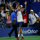 Pablo Carreño saluda en el US Open Pablo Carreño saluda en el US Open
