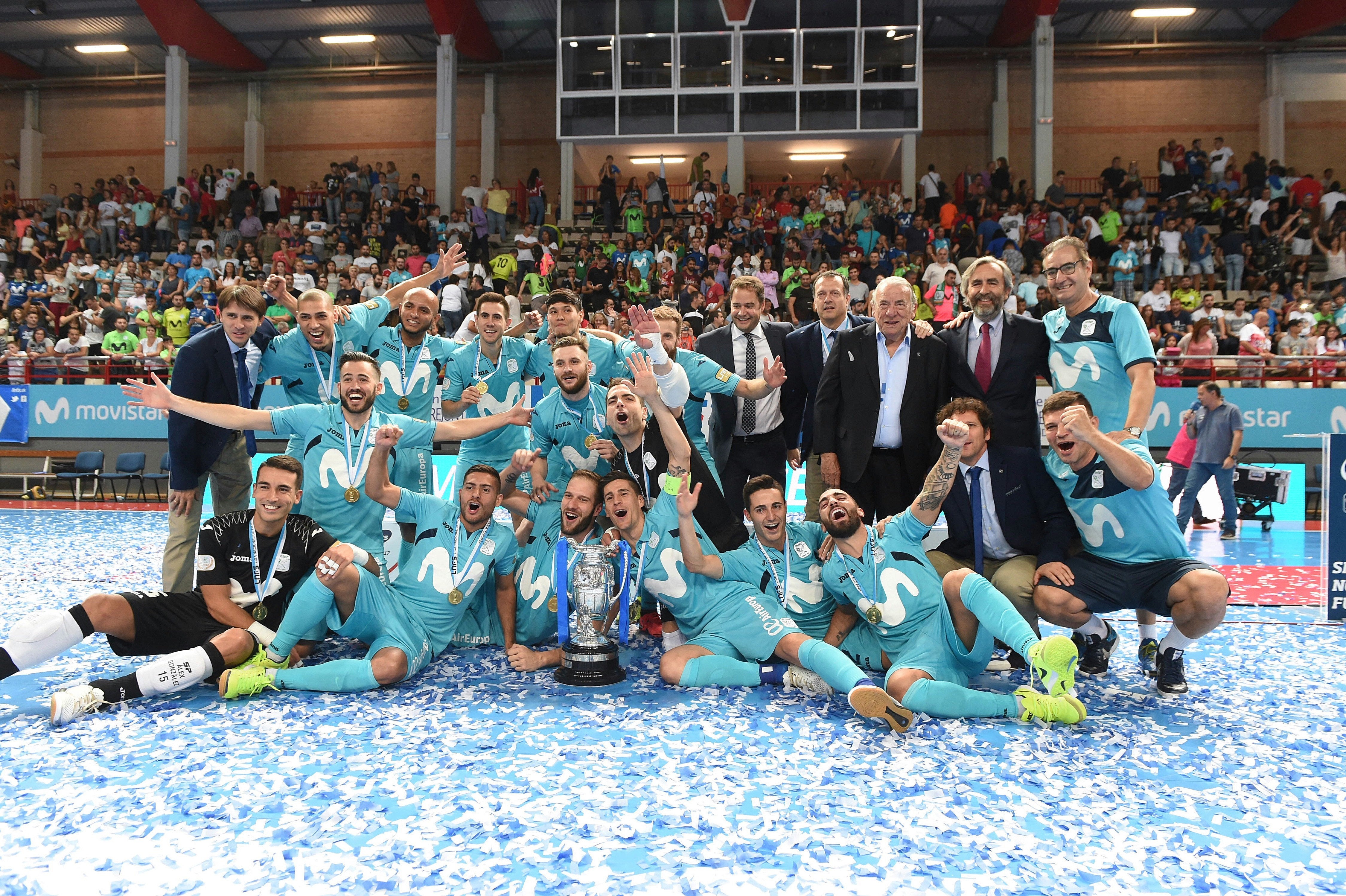 El Inter Movistar se proclama campeón de la Supercopa de España de fútbol sala El Inter Movistar se proclama campeón de la Supercopa de España de fútbol sala