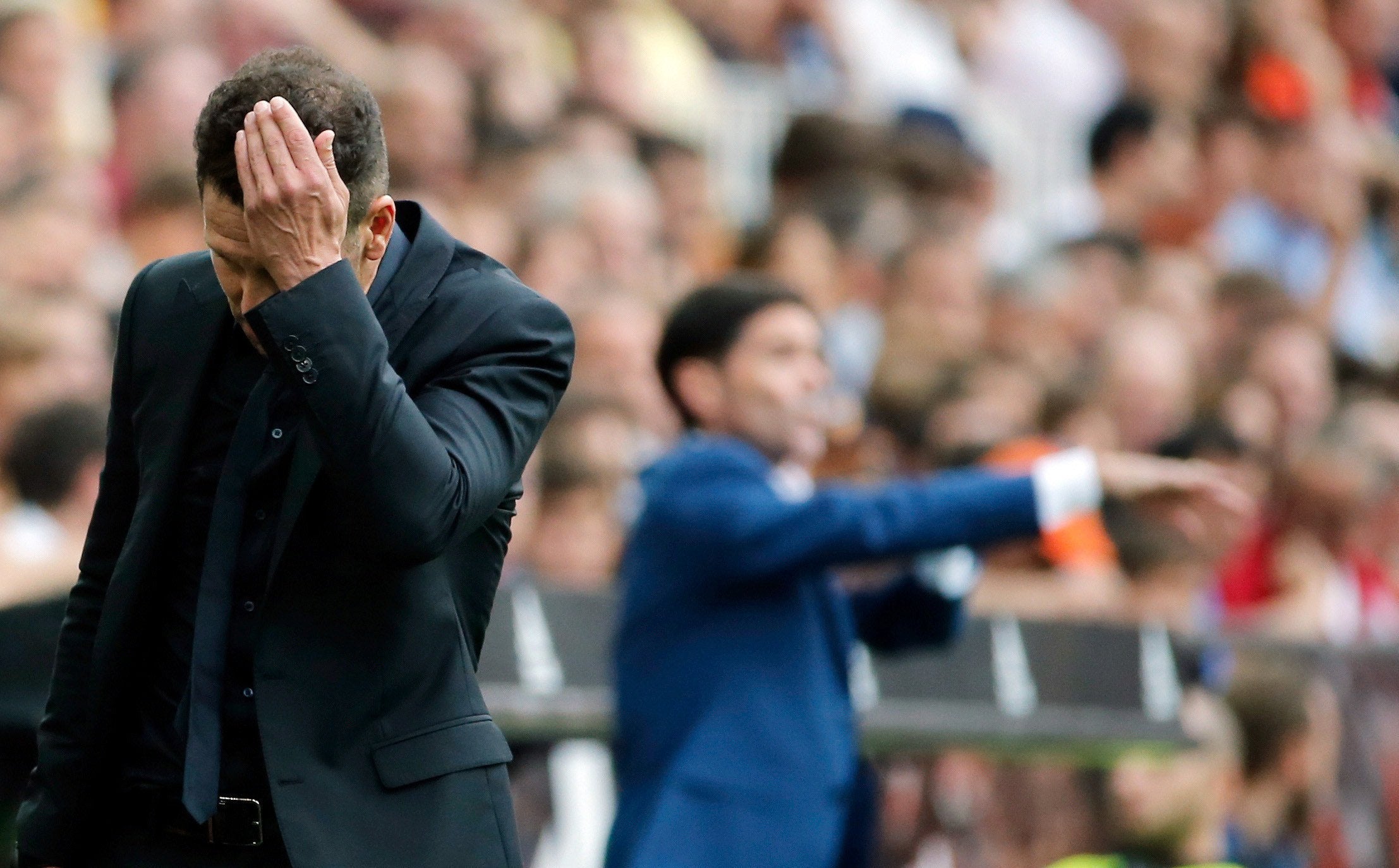 Simeone habla del empate contra el Valencia: "Fue un buen partido en el que pudimos encontrar el gol" Simeone habla del empate contra el Valencia: "Fue un buen partido en el que pudimos encontrar el gol"