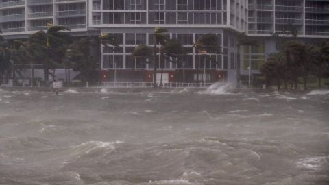 Hurac&aacute;n Irma en Miami, Florida