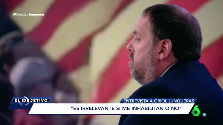Oriol Junqueras: "Aunque me inhabiliten, cumpliré el mandato democrático de los ciudadanos" Oriol Junqueras: "Aunque me inhabiliten, cumpliré el mandato democrático de los ciudadanos"