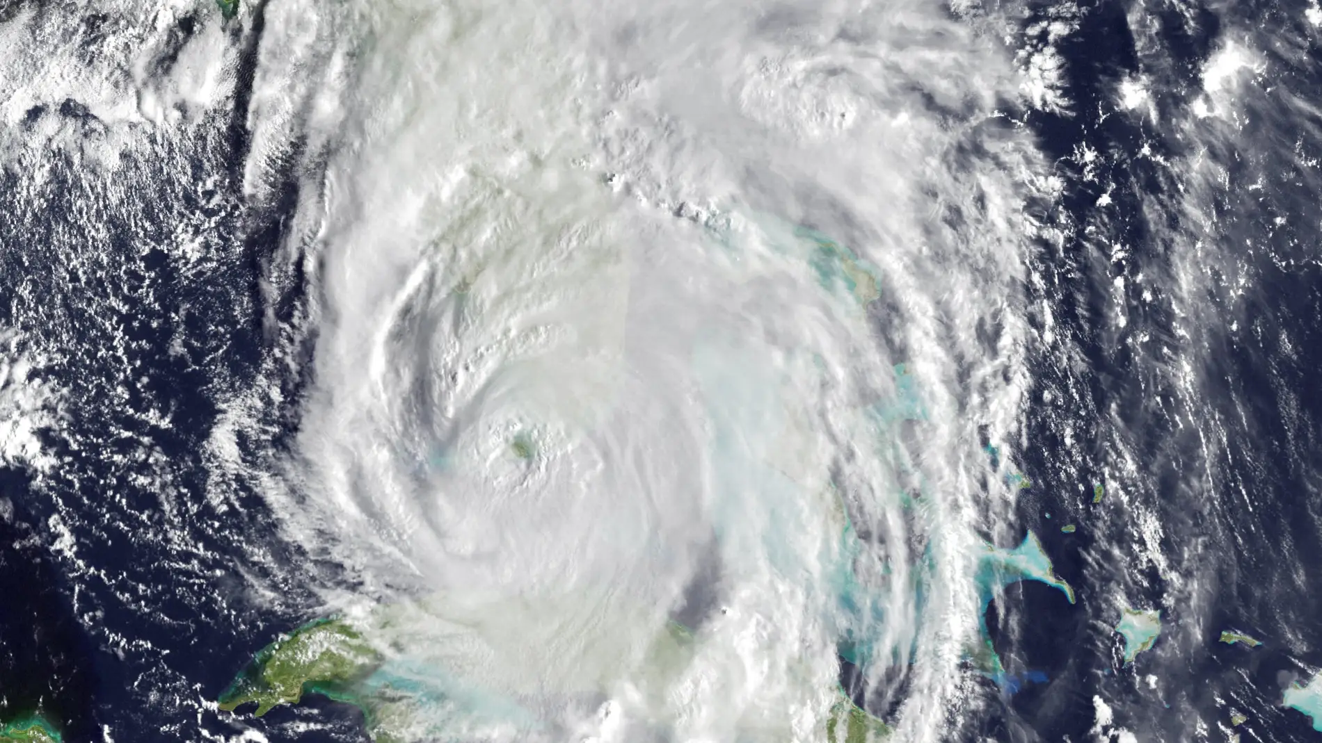 Imagen del huracán facilitada por la NASA
