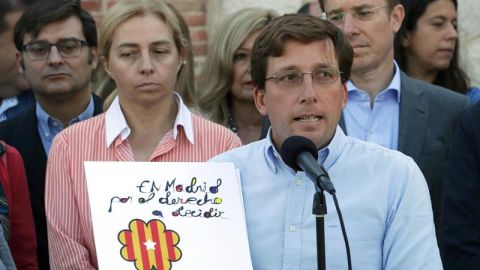 El portavoz del Partido Popular en el Ayuntamiento de Madrid, Jos&eacute; Luis Mart&iacute;nez-Almeida