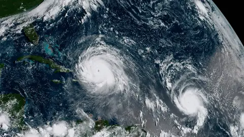 Imagen de un huracán Imagen de un huracán