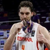 Pau Gasol, con la medalla de bronce del Eurobasket Pau Gasol, con la medalla de bronce del Eurobasket