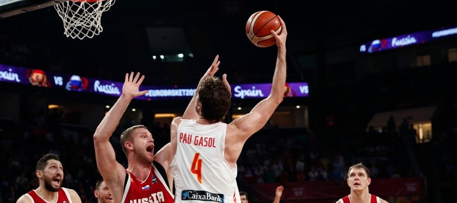 Gasol con la selección Gasol con la selección