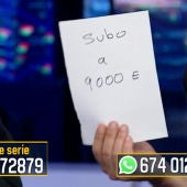 Ricardo Darín sube el valor del billete de 'El Hormiguero 3.0' de 6.000 a 9.000 euros