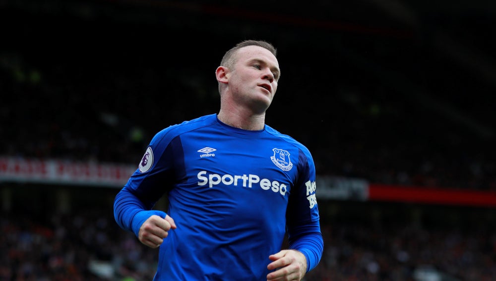 Rooney con el Everton