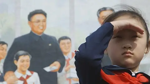 El sol de Corea del Norte. El sol de Corea del Norte.