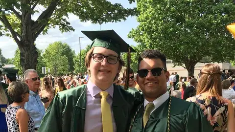 El joven fallecido, Maxwell Gruver El joven fallecido, Maxwell Gruver