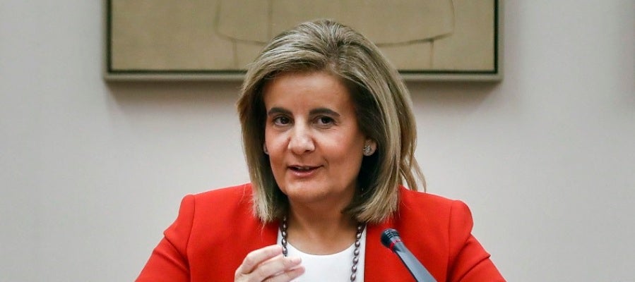La ministra de Empleo, Fátima Báñez La ministra de Empleo, Fátima Báñez