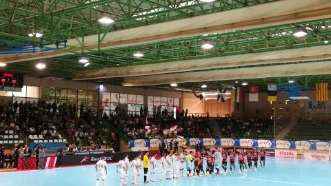 El Segovia Futsal jug&oacute; contra el Zaragoza en el Pero Delgado