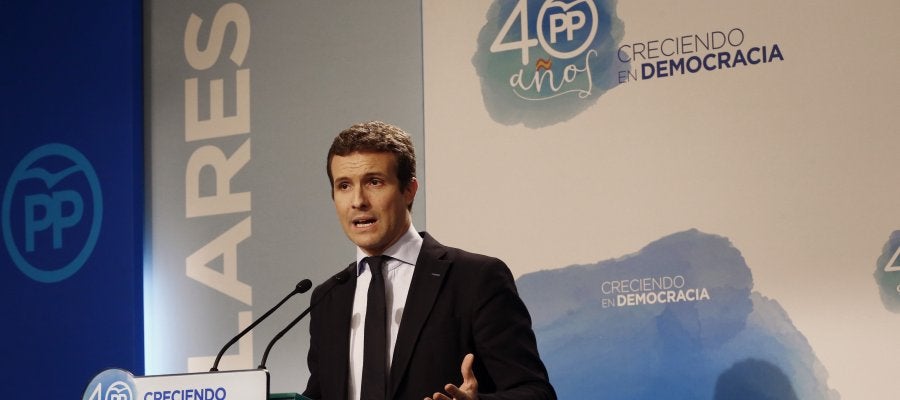 Pablo Casado, vicesecretario de Comunicación del Partido Popular Pablo Casado, vicesecretario de Comunicación del Partido Popular
